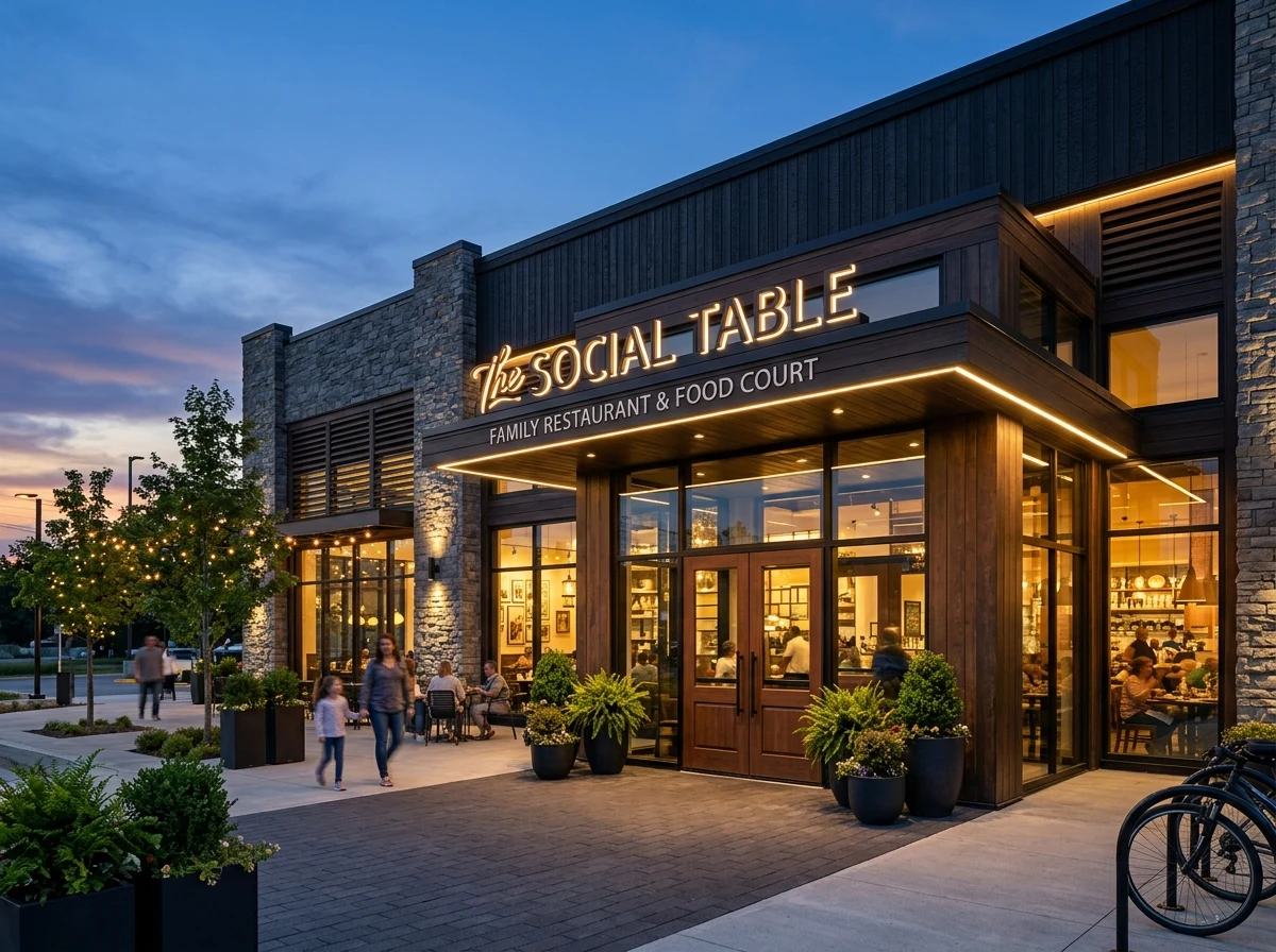 Restaurant Facade & Entrance